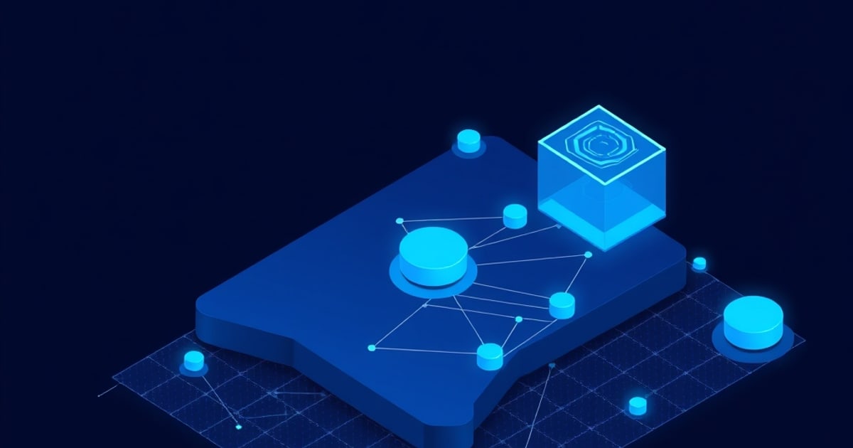 Isometric map showing US state AI law compliance requirements across Colorado, Texas, California, Illinois